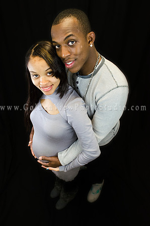 Couples maternity photo